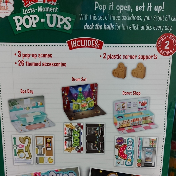 Elf on the Shelf Girl & book w/ 3 Pop-Up  Scenes & Santa's Driver's license! - Picture 2 of 8